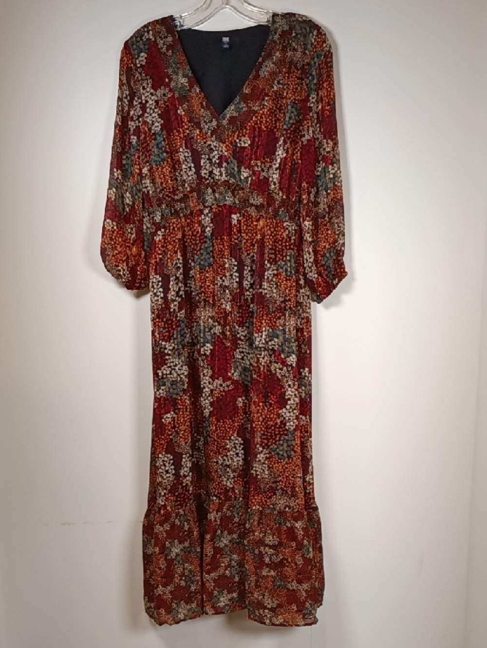 Frye Floral Boho Midi/Maci Dress Size Medium